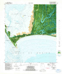 Cape San Blas Florida Historical topographic map, 1:24000 scale, 7.5 X 7.5 Minute, Year 1982