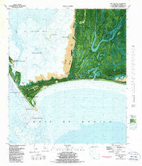 Cape San Blas Florida Historical topographic map, 1:24000 scale, 7.5 X 7.5 Minute, Year 1982