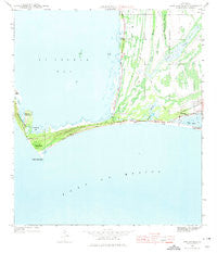 Cape San Blas Florida Historical topographic map, 1:24000 scale, 7.5 X 7.5 Minute, Year 1943