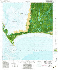Cape San Blas Florida Historical topographic map, 1:24000 scale, 7.5 X 7.5 Minute, Year 1982