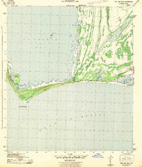 Cape San Blas Florida Historical topographic map, 1:31680 scale, 7.5 X 7.5 Minute, Year 1943