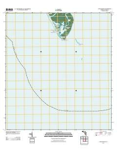 Cape Romano Florida Historical topographic map, 1:24000 scale, 7.5 X 7.5 Minute, Year 2012
