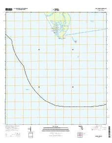 Cape Romano Florida Current topographic map, 1:24000 scale, 7.5 X 7.5 Minute, Year 2015