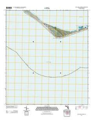 Cape Saint George Florida Historical topographic map, 1:24000 scale, 7.5 X 7.5 Minute, Year 2012
