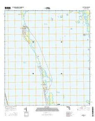 Captiva Florida Current topographic map, 1:24000 scale, 7.5 X 7.5 Minute, Year 2015