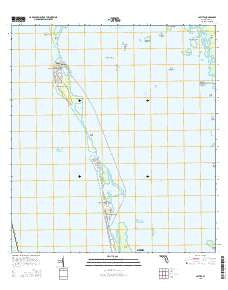 Captiva Florida Current topographic map, 1:24000 scale, 7.5 X 7.5 Minute, Year 2015