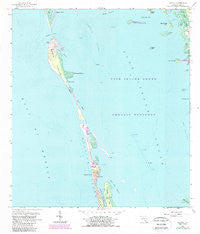 Captiva Florida Historical topographic map, 1:24000 scale, 7.5 X 7.5 Minute, Year 1958