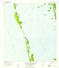 Captiva Florida Historical topographic map, 1:24000 scale, 7.5 X 7.5 Minute, Year 1958