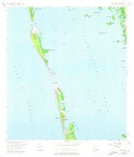 Captiva Florida Historical topographic map, 1:24000 scale, 7.5 X 7.5 Minute, Year 1958