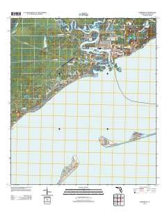 Carrabelle Florida Historical topographic map, 1:24000 scale, 7.5 X 7.5 Minute, Year 2012