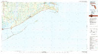 Carrabelle Florida Historical topographic map, 1:100000 scale, 30 X 60 Minute, Year 1978