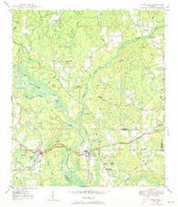 Caryville Florida Historical topographic map, 1:24000 scale, 7.5 X 7.5 Minute, Year 1949