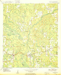 Caryville Florida Historical topographic map, 1:24000 scale, 7.5 X 7.5 Minute, Year 1950