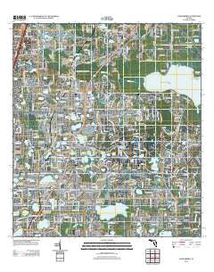 Casselberry Florida Historical topographic map, 1:24000 scale, 7.5 X 7.5 Minute, Year 2012