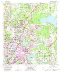 Casselberry Florida Historical topographic map, 1:24000 scale, 7.5 X 7.5 Minute, Year 1962