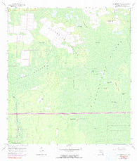 Catherine Island Florida Historical topographic map, 1:24000 scale, 7.5 X 7.5 Minute, Year 1962