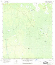 Catherine Island Florida Historical topographic map, 1:24000 scale, 7.5 X 7.5 Minute, Year 1958