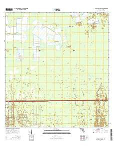 Catherine Island Florida Current topographic map, 1:24000 scale, 7.5 X 7.5 Minute, Year 2015