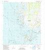 Cedar Key Florida Historical topographic map, 1:24000 scale, 7.5 X 7.5 Minute, Year 1955