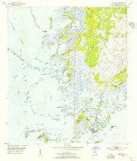 Cedar Key Florida Historical topographic map, 1:24000 scale, 7.5 X 7.5 Minute, Year 1955