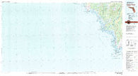Cedar Keys Florida Historical topographic map, 1:100000 scale, 30 X 60 Minute, Year 1978