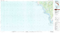 Cedar Keys Florida Historical topographic map, 1:100000 scale, 30 X 60 Minute, Year 1978