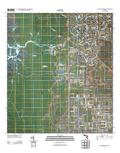 Chassahowitzka Florida Historical topographic map, 1:24000 scale, 7.5 X 7.5 Minute, Year 2012