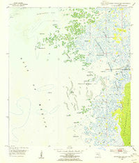 Chassahowitzka Bay Florida Historical topographic map, 1:24000 scale, 7.5 X 7.5 Minute, Year 1954