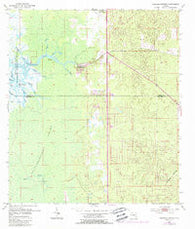 Chassahowitzka Florida Historical topographic map, 1:24000 scale, 7.5 X 7.5 Minute, Year 1954