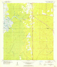 Chassahowitzka Florida Historical topographic map, 1:24000 scale, 7.5 X 7.5 Minute, Year 1954