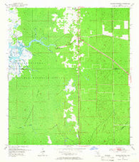 Chassahowitzka Florida Historical topographic map, 1:24000 scale, 7.5 X 7.5 Minute, Year 1954