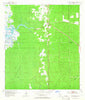Chassahowitzka Florida Historical topographic map, 1:24000 scale, 7.5 X 7.5 Minute, Year 1954