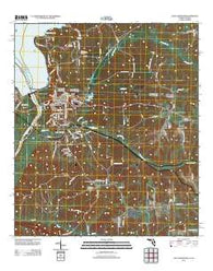 Chattahoochee Florida Historical topographic map, 1:24000 scale, 7.5 X 7.5 Minute, Year 2012