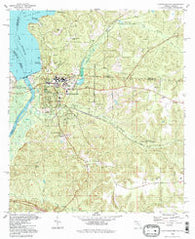 Chattahoochee Florida Historical topographic map, 1:24000 scale, 7.5 X 7.5 Minute, Year 1994