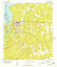 Chattahoochee Florida Historical topographic map, 1:24000 scale, 7.5 X 7.5 Minute, Year 1955