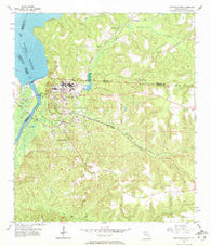 Chattahoochee Florida Historical topographic map, 1:24000 scale, 7.5 X 7.5 Minute, Year 1955
