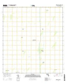 Chekika Island Florida Current topographic map, 1:24000 scale, 7.5 X 7.5 Minute, Year 2015