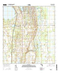 Childs Florida Current topographic map, 1:24000 scale, 7.5 X 7.5 Minute, Year 2015