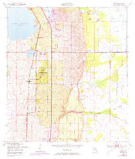 Childs Florida Historical topographic map, 1:24000 scale, 7.5 X 7.5 Minute, Year 1953