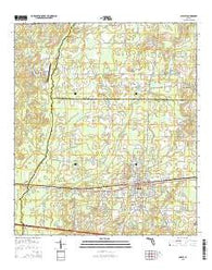 Chipley Florida Current topographic map, 1:24000 scale, 7.5 X 7.5 Minute, Year 2015