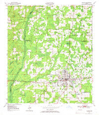 Chipley Florida Historical topographic map, 1:24000 scale, 7.5 X 7.5 Minute, Year 1950