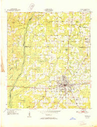 Chipley Florida Historical topographic map, 1:24000 scale, 7.5 X 7.5 Minute, Year 1951
