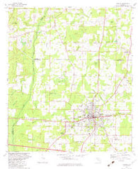 Chipley Florida Historical topographic map, 1:24000 scale, 7.5 X 7.5 Minute, Year 1982
