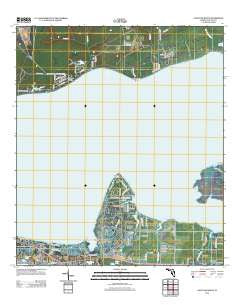 Choctaw Beach Florida Historical topographic map, 1:24000 scale, 7.5 X 7.5 Minute, Year 2012