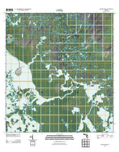 Chokoloskee Florida Historical topographic map, 1:24000 scale, 7.5 X 7.5 Minute, Year 2012