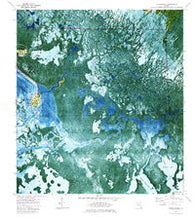 Chokoloskee Florida Historical topographic map, 1:24000 scale, 7.5 X 7.5 Minute, Year 1974