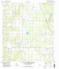 Chumuckla Florida Historical topographic map, 1:24000 scale, 7.5 X 7.5 Minute, Year 1994