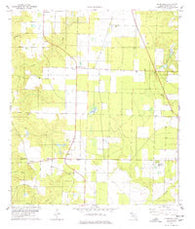 Chumuckla Florida Historical topographic map, 1:24000 scale, 7.5 X 7.5 Minute, Year 1978