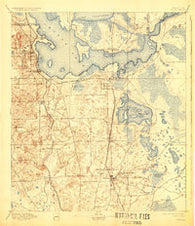 Citra Florida Historical topographic map, 1:62500 scale, 15 X 15 Minute, Year 1895