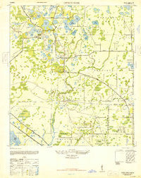 Citrus Park Florida Historical topographic map, 1:24000 scale, 7.5 X 7.5 Minute, Year 1947